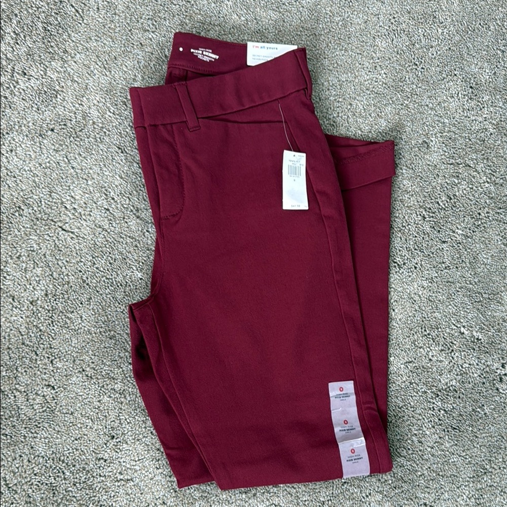 Old Navy Burgundy Pants
